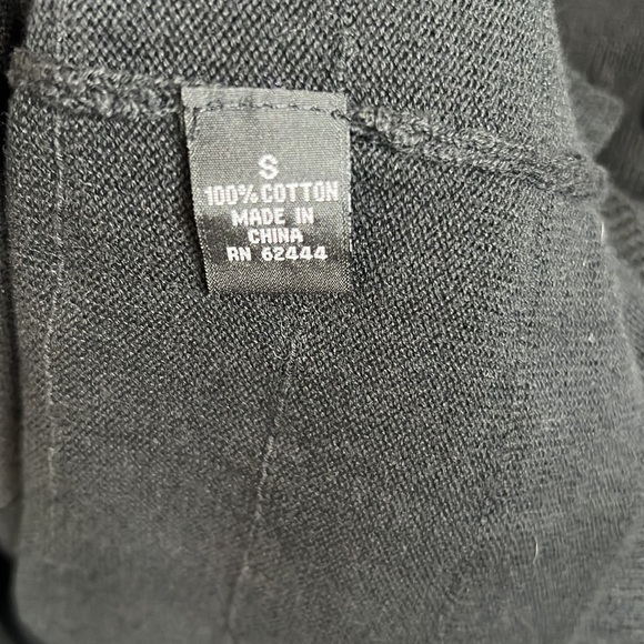 Nicole Miller Studio One Black Ruffle Knit Sheath Dress Size S - Picture 6 of 6